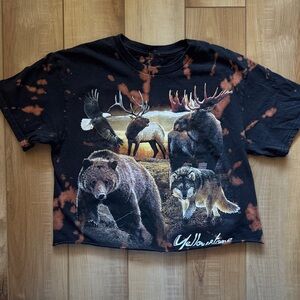 Yellowstone cropped graphic tee S/M